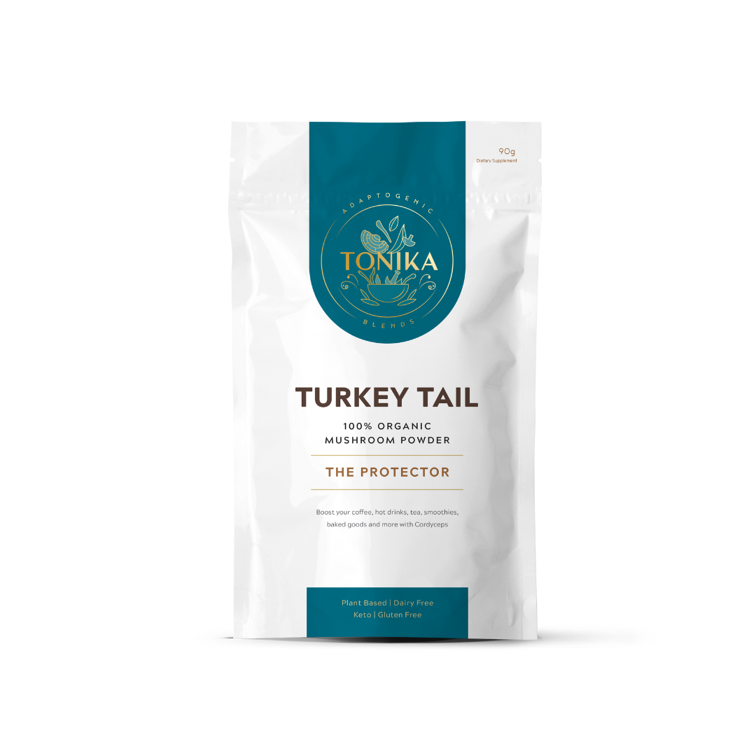 Organic Turkey Tail Mushroom Powder Refill Pouch - THE PROTECTOR